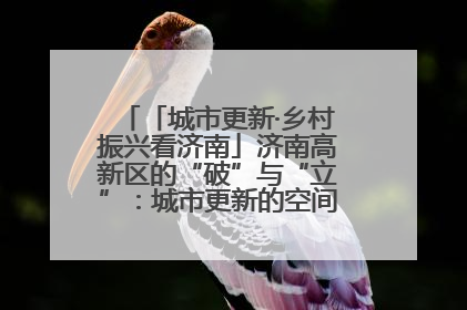 「城市更新·乡村振兴看济南」济南高新区的“破”与“立”：城市更新的空间密码与品质进阶