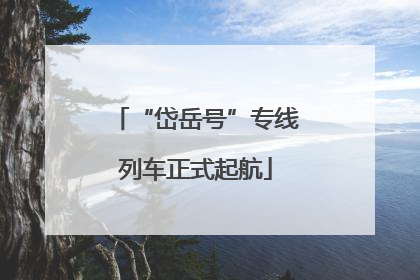 “岱岳号”专线列车正式起航