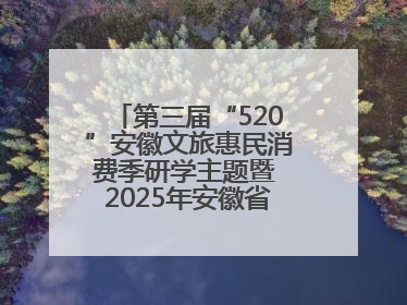 第三届“520”安徽文旅惠民消费季研学主题暨 2025年安徽省“四季村歌”特色展演燃动池州