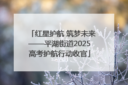 红星护航 筑梦未来——平湖街道2025高考护航行动收官