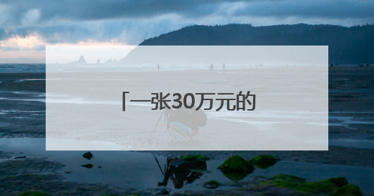 一张30万元的特殊电子回单