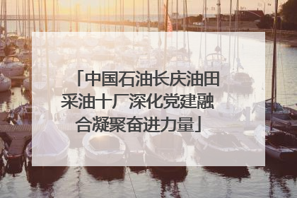 中国石油长庆油田采油十厂深化党建融合凝聚奋进力量