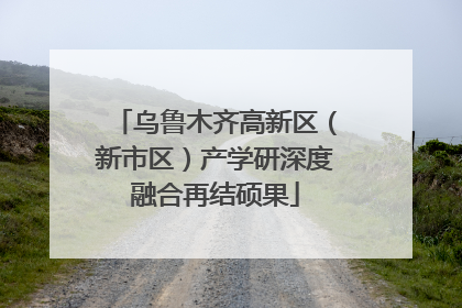 乌鲁木齐高新区（新市区）产学研深度融合再结硕果
