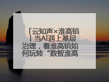 云知声×淮高镇丨当AI遇上基层治理，看淮高镇如何玩转“数智淮高”新花样