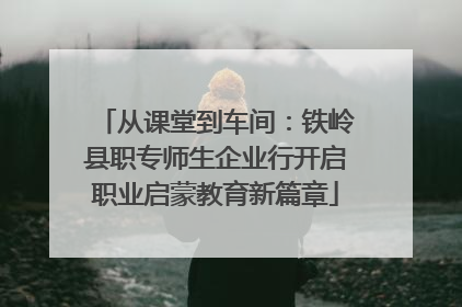 从课堂到车间：铁岭县职专师生企业行开启职业启蒙教育新篇章