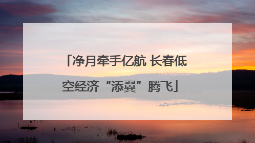 净月牵手亿航 长春低空经济“添翼”腾飞
