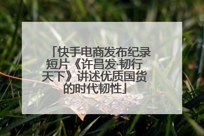 快手电商发布纪录短片《许昌发·韧行天下》讲述优质国货的时代韧性