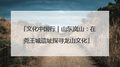 文化中国行｜山东岚山：在尧王城遗址探寻龙山文化