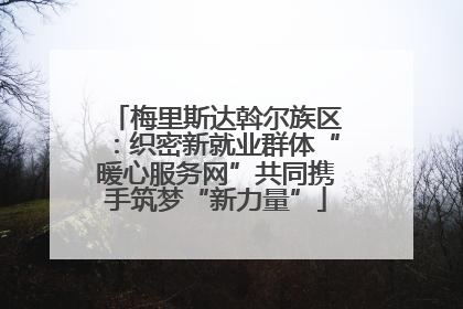 梅里斯达斡尔族区：织密新就业群体“暖心服务网”共同携手筑梦“新力量”