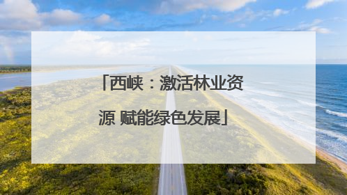 西峡：激活林业资源 赋能绿色发展
