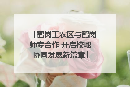 鹤岗工农区与鹤岗师专合作 开启校地协同发展新篇章