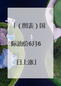 （图表）国际油价6月6日上涨