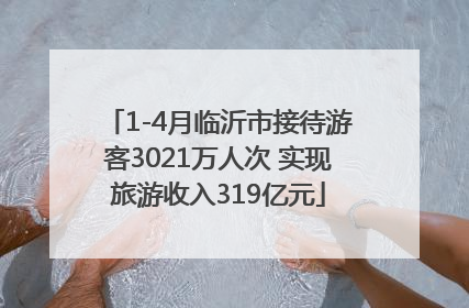 1-4月临沂市接待游客3021万人次 实现旅游收入319亿元